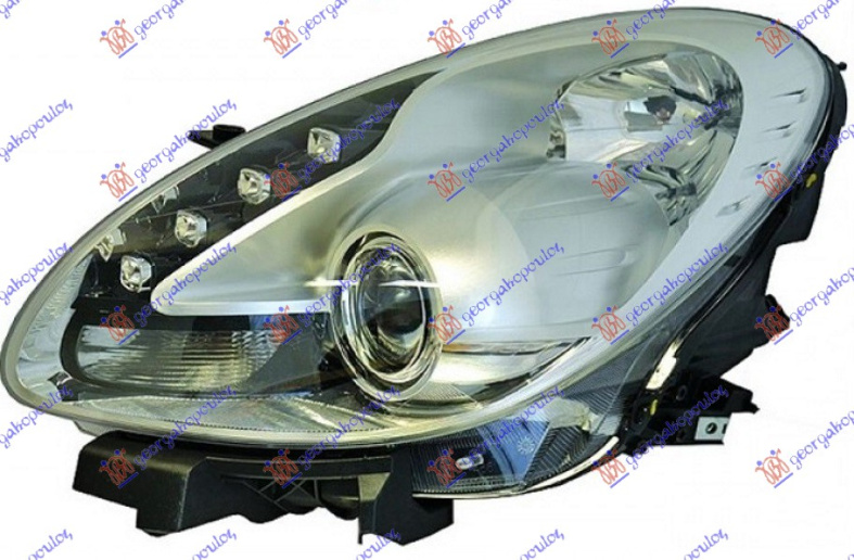Fenerë bi-xenon (sistem adaptues për ndriçim (afs) me LEDDritë ditore (Origjinal)