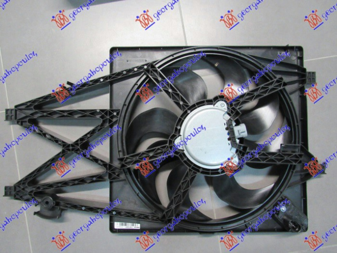 Ventilator komplet 1.4 benzinë (370mm) (400W) (MAHLE BEHR PREMIUM LINE)