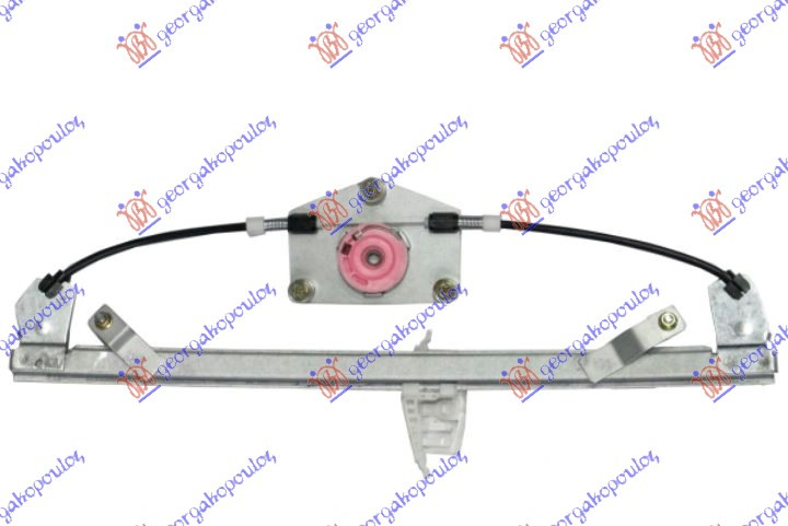 Ngritës/rregullator për dritaren e përparme elektrik (pa motor)