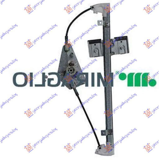 Ngritës/rregullator për dritaren e pasme elektrik (pa motor) (А cilësi)
