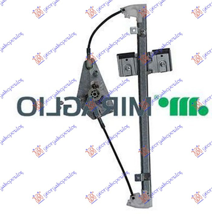 Ngritës/rregullator për dritaren e pasme elektrik (pa motor) (А cilësi)