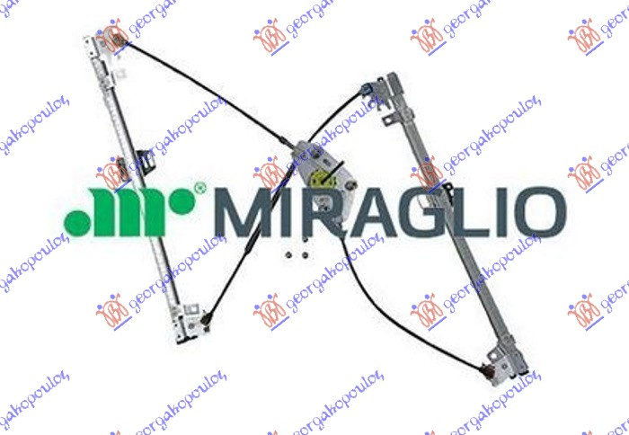 Ngritës/rregullator për dritaren e përparme elektrik (pa motor) (А cilësi)