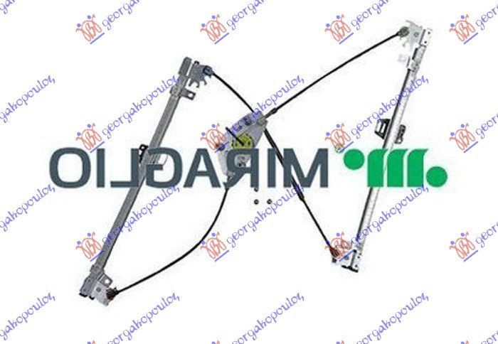 Ngritës/rregullator për dritaren e përparme elektrik (pa motor) (А cilësi)