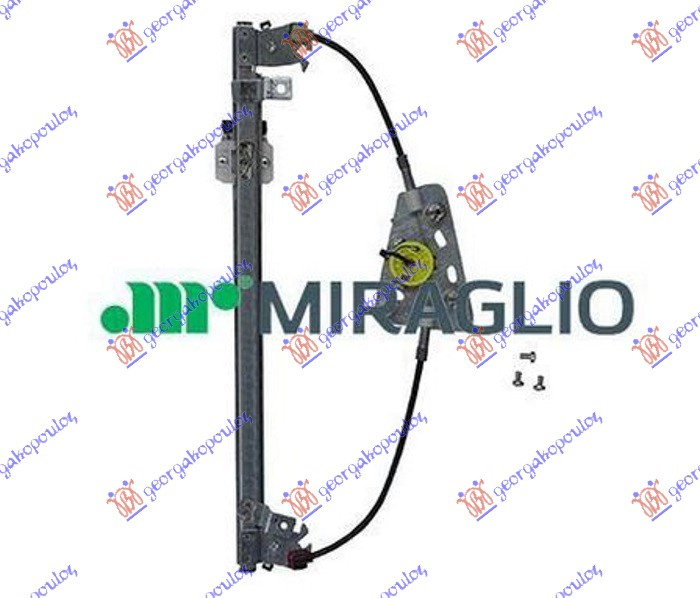 Ngritës/rregullator për dritaren e pasme elektrik (pa motor) (А cilësi)