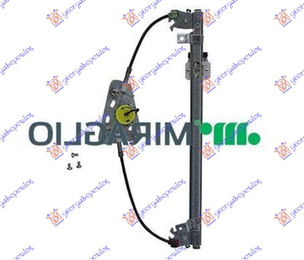 Ngritës/rregullator për dritaren e pasme elektrik (pa motor) (А cilësi)