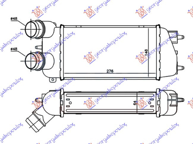 Interkuler 1.6 HDi dizel (275x150x64) -06