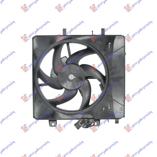 Ventilator komplet (2 kabllo) (34cm)