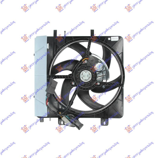 Ventilator komplet (2 kabllo) (34cm)