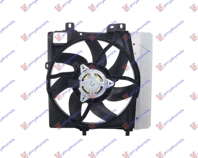 Ventilator komplet (1 kabllo) (33cm)