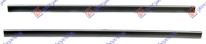 Shirita për Maskë pvc/grilë e poshtme (2 pjesë) krom