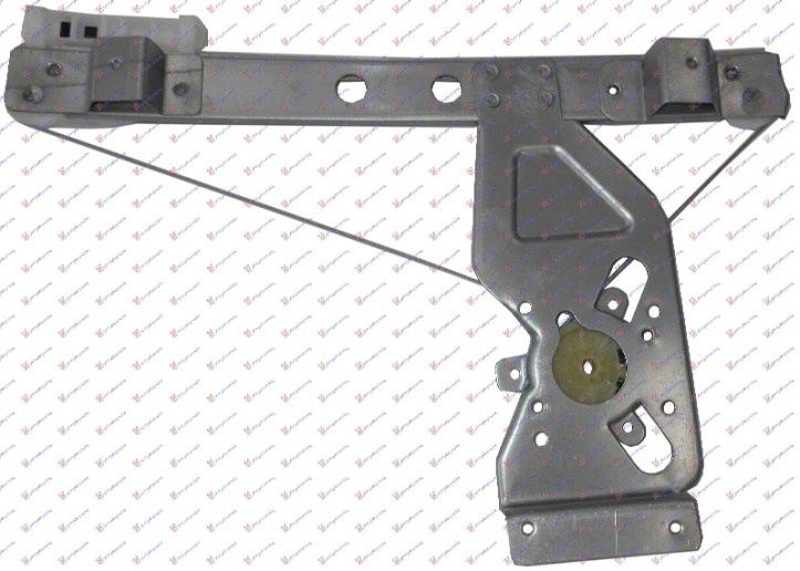 Ngritës/rregullator për dritaren e pasme elektrik (pa motor) (2 tela)