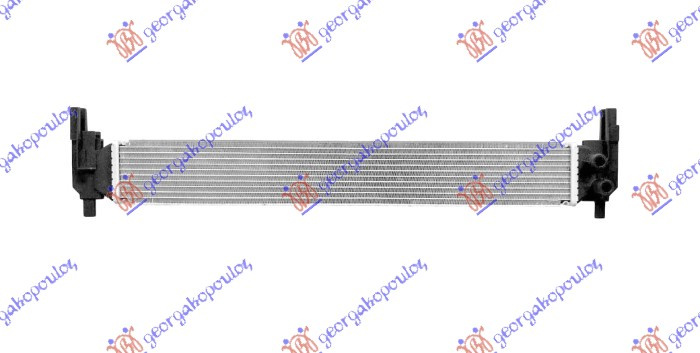 Radiator shtesë për motor 1.0 TFSI benzinë - 1.6 TDI dizel (870x215) (MAHLE PREMIUM)