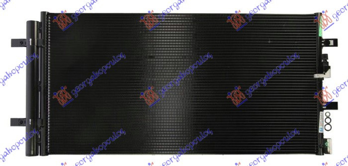 Radiator i kondicionerit benzinë - dizel (625x330x16)