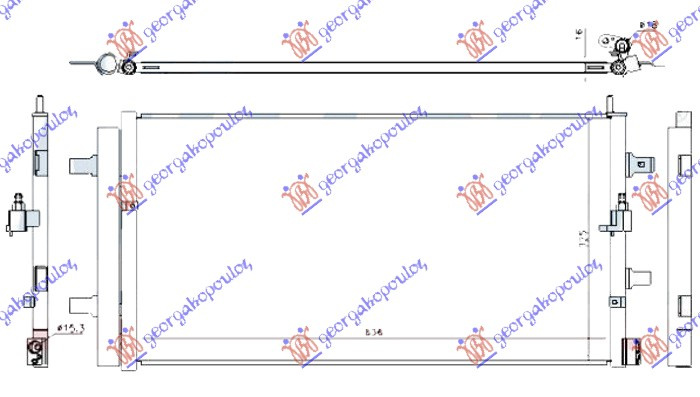 Radiator i kondicionerit 2.0 TFSi hibrid (636x325)
