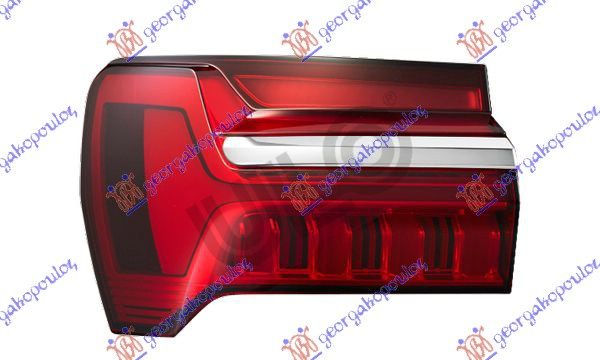 Dritë stop e jashtme LED dynamic (me shirit krom) (ULO)