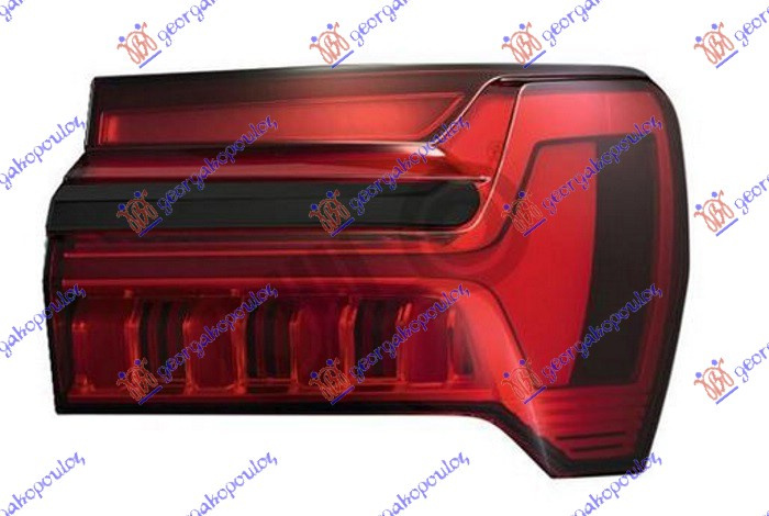 Dritë stop e jashtme LED dynamic (me shirit me ngjyrë të zezë ) (ULO)