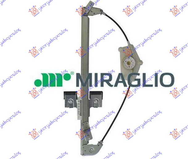 Ngritës/rregullator për dritaren e pasme elektrik (pa motor) (А cilësi)