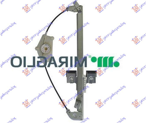 Ngritës/rregullator për dritaren e pasme elektrik (pa motor) (А cilësi)