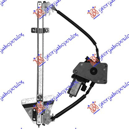 Ngritës/rregullator për dritaren e pasme elektrik (karavan)
