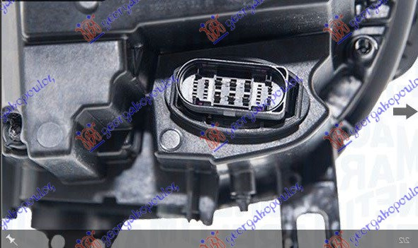 Fenerë FULL LED pa me shkëlqim RIX (MARELLI)
