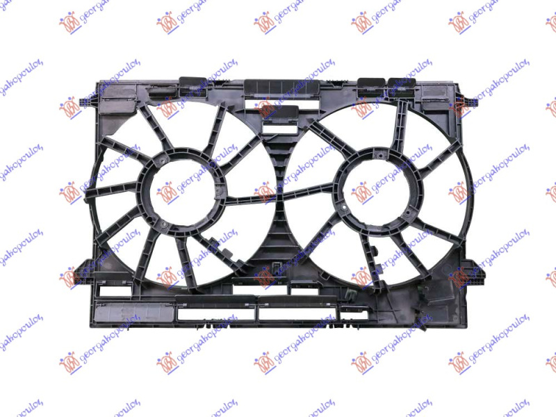 Difuzor/mbajtës për ventilator (dopio) benzinë/dizel