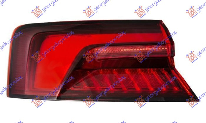 Dritë stop e jashtme e errësuar LED dynamic (ULO)