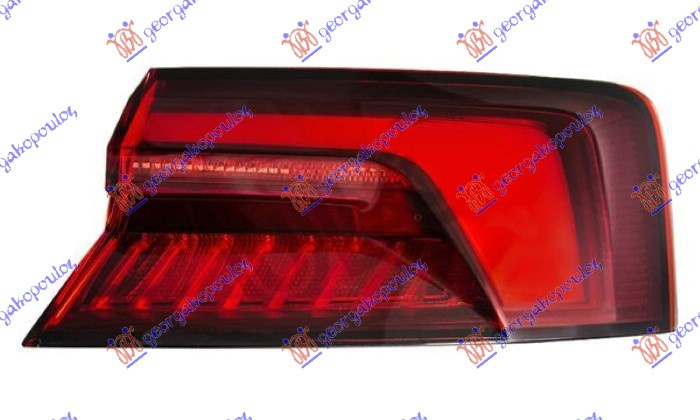 Dritë stop e jashtme e errësuar LED dynamic (ULO)