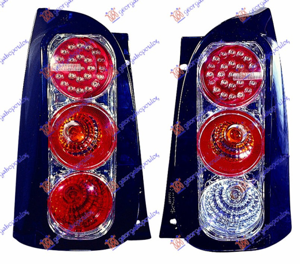 Drita stop të zeza baza LED -02 set