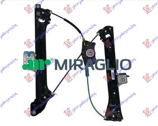 Ngritës/rregullator për dritaren e përparme elektrik (pa motor) sportback (А cilësi)