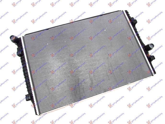 Radiator për motor 2.0 TFSI benzinë (650x450x34)