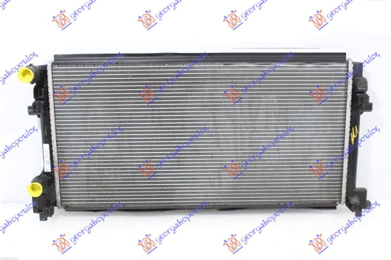 Radiator për motor 1.2 TFSi benzinë - 1.6 TDi dizel (650x325x24)