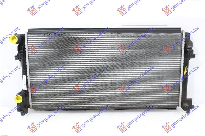 Radiator për motor 1.2 TFSi benzinë - 1.6 TDi dizel (650x325x24)
