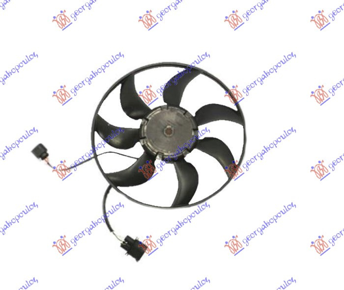Ventilator (Motor + helikë) (370mm) (300W)