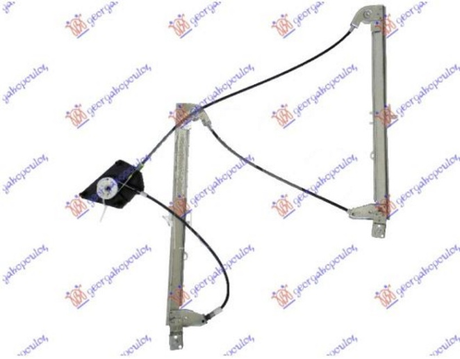 Ngritës/rregullator për dritaren e përparme elektrik (sportback/sedan) (pa motor)