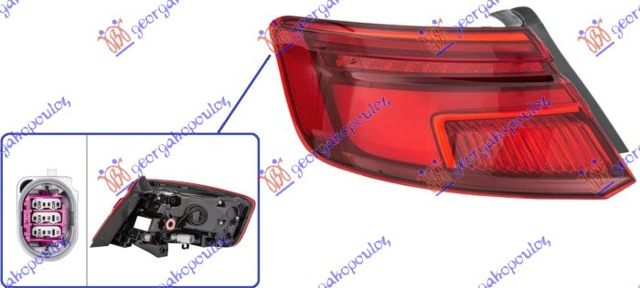 Dritë stop e jashtme LED dynamic sportback (HELLA)