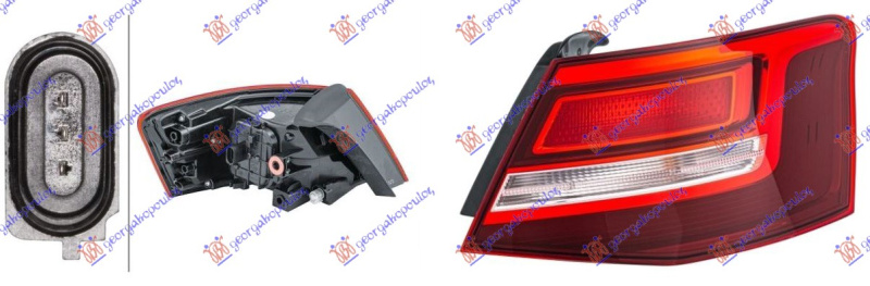 Dritë stop e jashtme LED (HELLA)