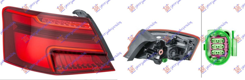 Dritë stop e jashtme LED dynamic (HELLA)