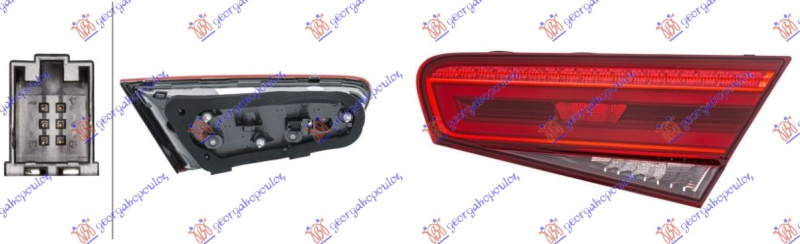 Dritë stop e jashtme LED dynamic (HELLA)