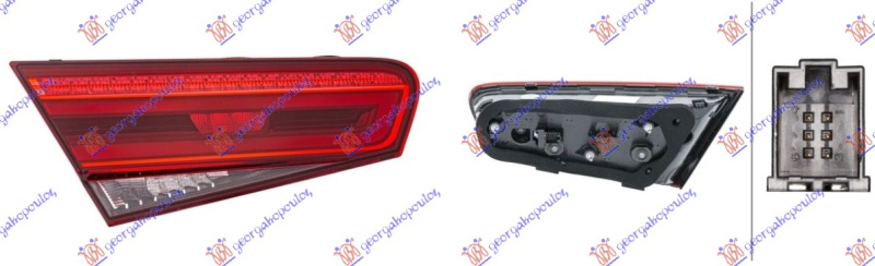 Dritë stop e jashtme LED dynamic (HELLA)