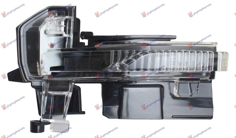 drita pulsuese në pasqyrë LED