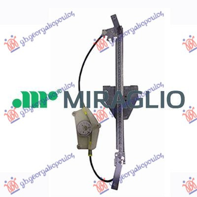 Ngritës/rregullator për dritaren e pasme elektrik (pa motor) (komfort) (А cilësi)