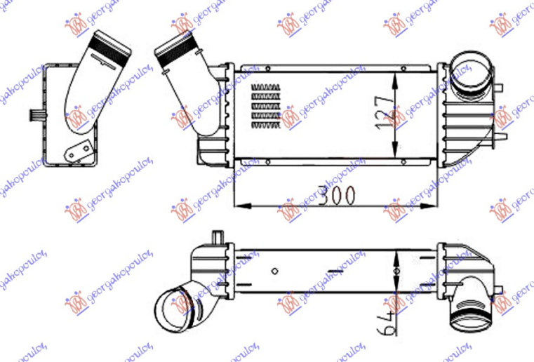 Interkuler 2.0 HDi dizel (300x125x64)