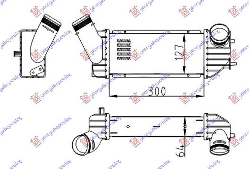 Interkuler 2.0 HDi dizel (300x125x64)