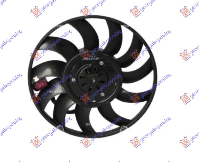 Ventilator (Motor + helikë) (390mm) (4 pinë)
