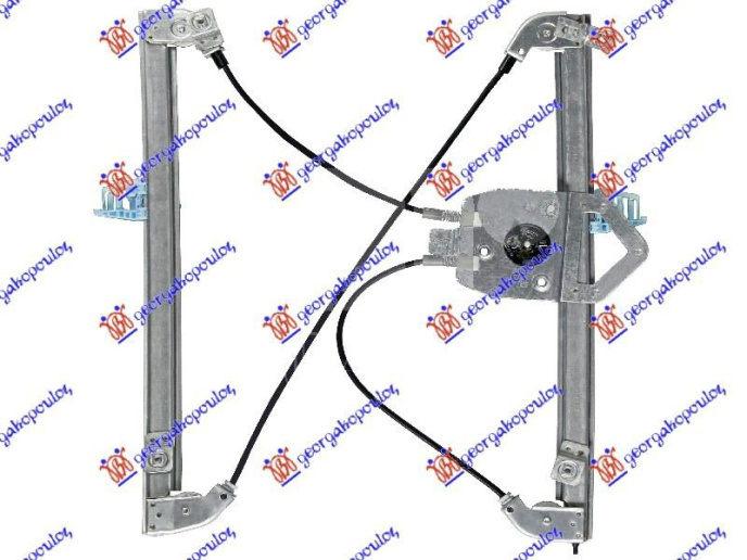 Ngritës/rregullator për dritaren e përparme elektrik 5 dyer (pa motor) (А cilësi)