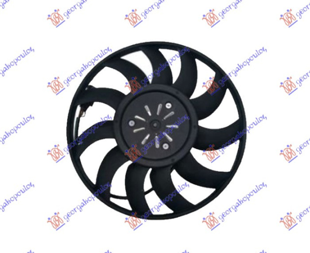 Ventilator (Motor + helikë) 4.0 TFSI benzinë (380mm) (400W) (i majtë)