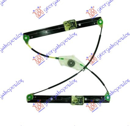Ngritës/rregullator për dritaren e pasme elektrik (pa motor)