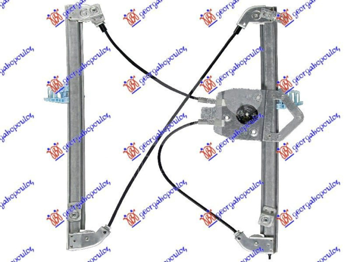 Ngritës/rregullator për dritaren e përparme elektrik 5 dyer (pa motor) (А cilësi)