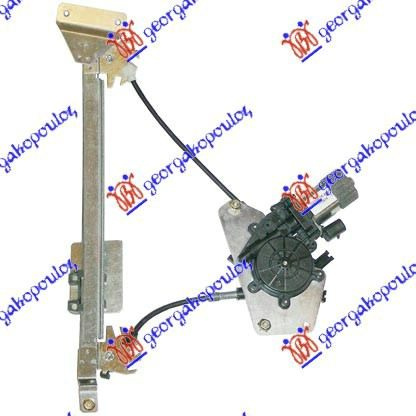 Ngritës/rregullator për dritaren e pasme elektrik me motor (А cilësi)