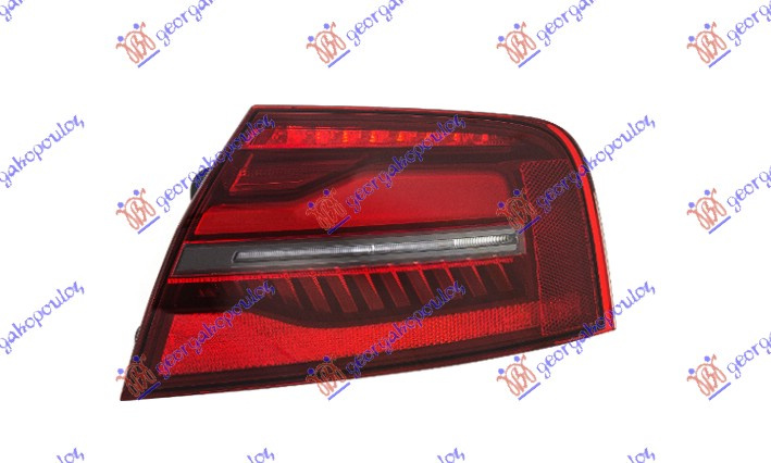 Dritë stop e jashtme e errësuar LED dynamic (ULO)